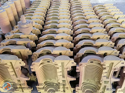 Precoated sand shell mold box 2